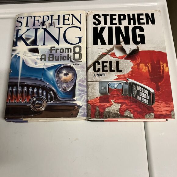 Stephen King Lot of (2) From a Buick 8, Cell - Hardcover Books - Acceptable - Picture 1 of 14